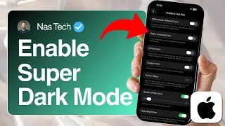 How To Enable SUPER DARK Mode On iPhone