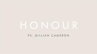 Honour &ndash; Ps Gillian Cameron