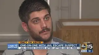 Inmate who talked his way out of jail speaks one-on-one with ABC15