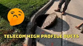 Telecom High Profile Ducts |  Locating Fiber Optics and Duct Runs