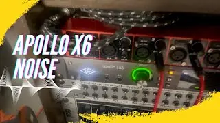 Troubleshooting Universal Audio Apollo X6 Phantom Power Issues | Hear the Distinctive Noise!