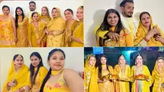 Haldi Function 💛 Ladies sangeet 😘 || #vlog192 