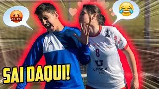 O ARTHUR PASSOU MUITA RAIVA COM ELA NO FUTEBOL!! ( briga? )