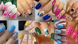 😱NEW DESIGNS ALERT‼️ TRENDY Nd Beautiful Nail Art Designs| Quick Nd Easy Short Nail Polish 4 Ladies