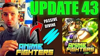 🚨UPDATE 43 ANIME FIGHTERS ROBLOX PASSIVE DIVINE