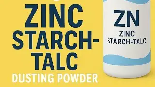 How to Prepare & Dispense 100g Zinc Starch-Talc Dusting Powder | Pharmacy Lab Practical