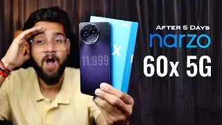 realme Narzo 60X 5G Review After 5 Days | ₹11,999 Best 5G Smartphone? 😱