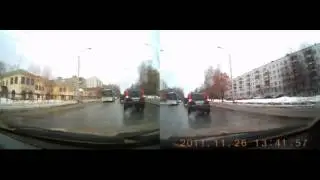 DOD V650 DUAL дневная съемка видео Уфа