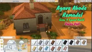 Agave Abode Remodel (Sims 4 Speed Build)