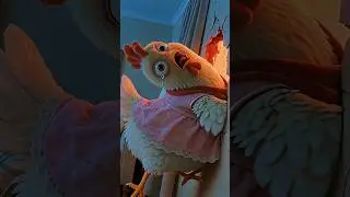 She touched the GLITCH... and VANISHED! ⚡️🐔 #Shorts #PlotTwist