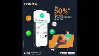 Get 50%* Cashback on Utility Bill Payment