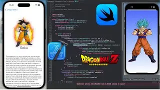#DragonBall #App con #swiftui #xcode15 para #ios #mvvm creando la vista detalle usando #animation