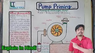 Pump Priming|| What is Priming|| Priming of Centrifugal pump [Explain in Hindi]
