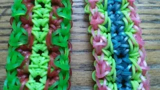 NEW Rainbow Loom Element Burst Bracelet