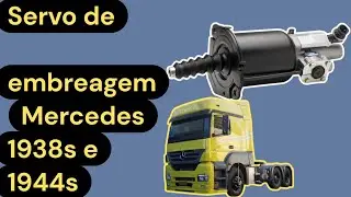 Como desmontar o servo de embreagem do mercedes 1938s e 1944s