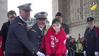 18 avril 2024 - Cérémonie de ravivage de la flamme de la tombe du soldat inconnu