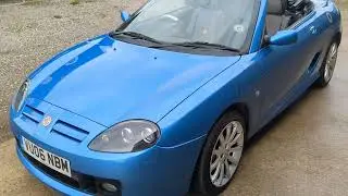 2006 MG TF 135 Spark Limited Edition in Sonic Blue