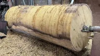 Horror Wood Rotation  Huge Wooden Monster With Beautiful Natural Grain