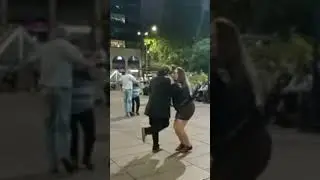La luna alumbra tus pasos al taconear #tango de mi amor, me gustas asi..