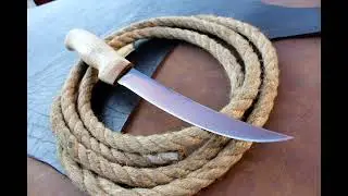 Knife. One of the best European tool steels K390. handmade