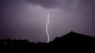 Strong Thunderstorms - Northamptonshire, UK - 5 September 2022