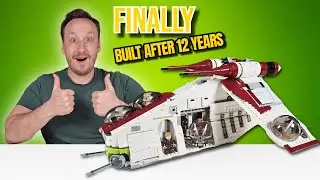 LEGO Star Wars 75021 Republic Gunship Review &ndash; FINALLY Built After 12 Years