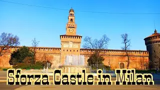 The sforza Castle in Milan