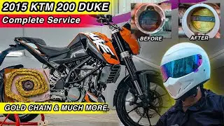 KTM Duke 200 2015 | Complete Service at Motoverse Pune