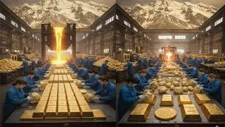 Inside a Modern Gold Factory | From Miner&rsquo;s Rock to Pure 24K Gold Bars
