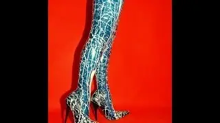FETISH LATEX  BOOTS SIZE 35-47- HEELS 5,5-13CM- PRODUCER- POLAND