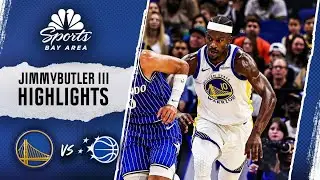 Jimmy Butler highlight: Watch Warriors forward score 33 points in loss to Magic | NBCSBA