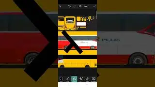SR PLUS LELE AC SKIN MAKING FOR BUSSID BUS 1 TEMPLATE AND SKIN,TOOL EDITING CRETING BY PICSART PART1