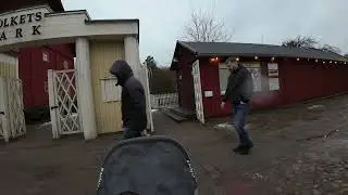 Winter Walking tour Link&ouml;ping Sweden 🇸🇪 4K 60 fps ASMR