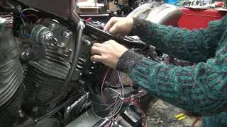 #124 1974 Shovelhead 74ci FX Bobber Chopper готов к запуску нового мотоцикла Harley от Tatro Machine