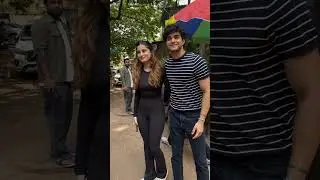 Rising Stars of Bollywood - Abhay Verma & Rasha Thadani ❤️ #bollywood #shorts