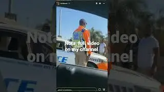 Nota arguing with the JMPD