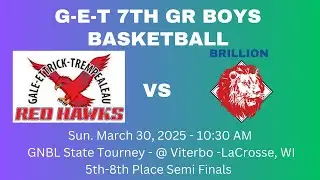 G-E-T 7th Gr Boys vs Brillion Lions