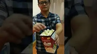 automatic popcorn machine/maker/dispenser/popper-self service-vending-hot seller-sold to Germany etc