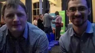 Tom Reay & Vlad Yatsenko from Revolut at TechStartup Jobs Fair London Feb 2015