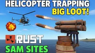 Rust But We Turned Oil Rig into an Anti-Air Fortress