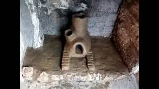 Rocket Stove 100% natural  materials / 0$ / Cob / Adobe / DIY How To Make