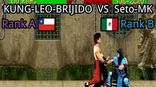 Mortal Kombat II: KUNG-LEO-BRIJIDO (CL, Rank A)  vs Seto-MK (MX, Rank B)