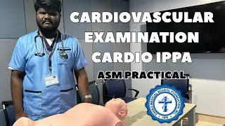 Cardiovascular Examination Cardio IPPA | ASM PRACTICAL | OSCE | Davao Medical School Foundation