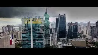 Aerial Panama City DJI mavic pro 1