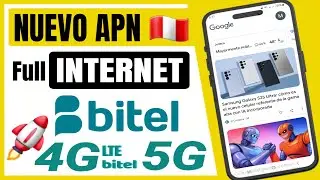 &iquest;Tu INTERNET BITEL est&aacute; LENTO? Configura el APN 4G 5G Correctamente!