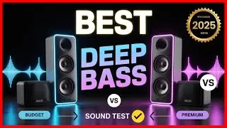 BEST Deep Bass Bluetooth Speakers 2025 | Sound Test Comparison