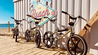 BMX&rsquo;s In BOURNEMOUTH&hellip; Old School Raleigh Super Tuff Burners on the Beach Front. WEEKEND AWAY