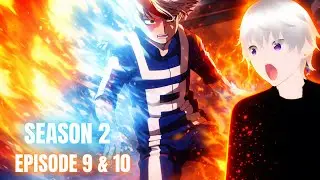 BAKUGO VS URARAKA & TODOROKI VS DEKU | My Hero Academia Season 2 Episodes 9 & 10 | REACTION