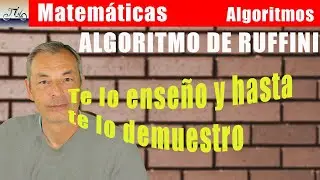 Algoritmo de Ruffini para la divisi&oacute;n