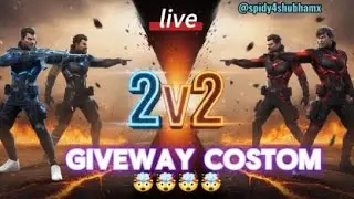 llYOUR SPIDY LIVE ll🤯COSTOM GIVEWAY PLAY WIN REDEEM CODES?l FREE FIRE LIVE 🔔